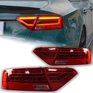 AKD Car Styling for Audi A5 Tail Lamp 2008-2016 A5 Tail Light LED DRL Dynamic Signal Reverese Rear L