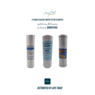 EasyKet ™ 3-Stage FIlter Elements Set 3 ชุดไส้กรองน้ำ 3 ขั้นตอน แบบมี Omnipure GAC OCB934RO T33 Coco