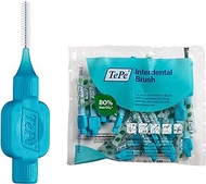 TEPE Interdental Brush Original, Soft Dental Brush for Teeth Cleaning, Pack of 25, 0.6 mm, Medium Gaps, Blue, Size 3
