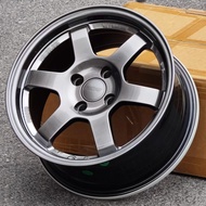 [NEW] Rim Roda TE37 Diubahsuai Fit Seagull Swift Civic Reiz 15 16 17 18 19 Inci Rim Roda Kereta Berp