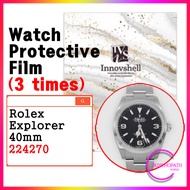 kr_Protection Films for Rolex Explorer 40mm 224270 (3 sheets) / Scratch & Contamination Prevention S