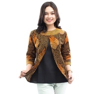 Blouse Batik Wanita Model Bolero / Atasan Batik / Blouse Batik