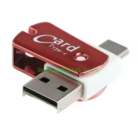 Multifunction USB 3.1 Type C Memory Card Reader Micro SD TF Card Reader for w/ OTG Function Computer