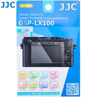 JJC ป้องกันรอยขีดข่วนกระจกกันรอยหน้าจอ LCD สำหรับ Panasonic DMC-LX100 DMC-LX100 II LEICA D-LUX (ประเภท 109) กล้อง D-LUX 7 HD clear กระจกนิรภัยแบบไร้ฟอง
