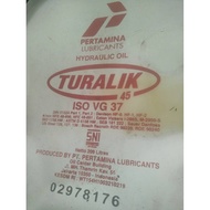ECERAN oli Hydraulik hidrolik hidrolis / Hydraulic hydrolis oil Turalik 45 iso vg 37