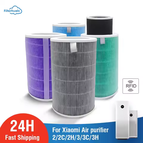 Air Filter For Xiaomi Mi 1/2/2S/2C/2H/3/3C/3H Air Purifier Filter Activated Carbon Hepa PM2.5 Filter