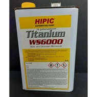 HIPIC WS6000 WAX AND GREASE REMOVER e3Liter