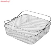 [ANSOUL] Square Stainless Steel Air Fryer Basket for 5.8QT 6QT Air Fryer Accessories
