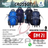 BEG BACKPACK DEUTER CROSSCITY (30L) VIETNAM