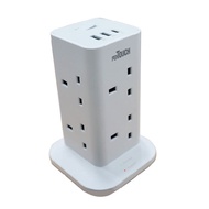 [SIRIM] reTouch Octo Tower Socket with Surge Protection and Overload Protection Extension Socket