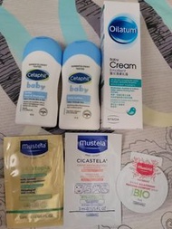 舒特膚 Cetaphil Baby 嬰兒洗頭沖涼 Gentle Wash & Shampoo Daily Lotion Oilatum Baby Cream Mustela