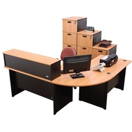 L Uno Classic 140 120 Desk Reception Desk Cashier Desk Shop Desk Multipurpose Cashier Desk Cashier D
