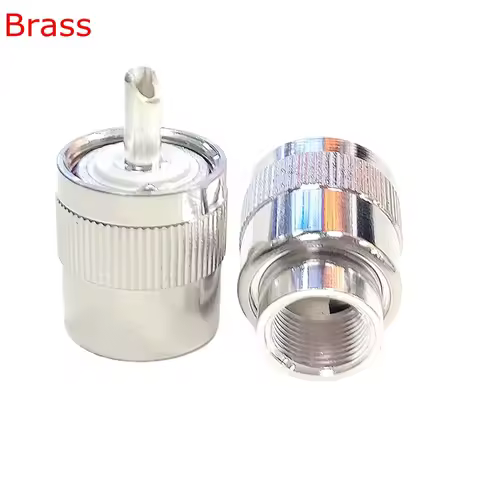 1-10Pcs PL259 UHF Male Plug Connector SL16 UHF PL-259 Male Plug Solder for RG8 RG213 LMR400 7D-FB Ca