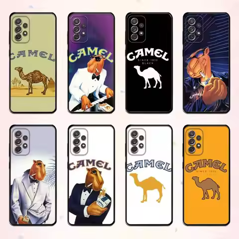 Cigarette-Brand J-Joe C-Camel Phone Case For Samsung S 25,24,23,22,30,21,10,9,Ultra,Plus,Lite,FE,4,5