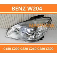 FOR Mercedes Benz C-Class W204  C180 C200 C220 C260 C280 C300 Front Xenon HEADLAMP  HEADLIGHT  LENS 