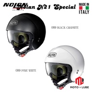 NOLAN N21 SPECIAL HELMET 069 ( PURE WHITE ) / 089 ( BLACK GRAPHITE )