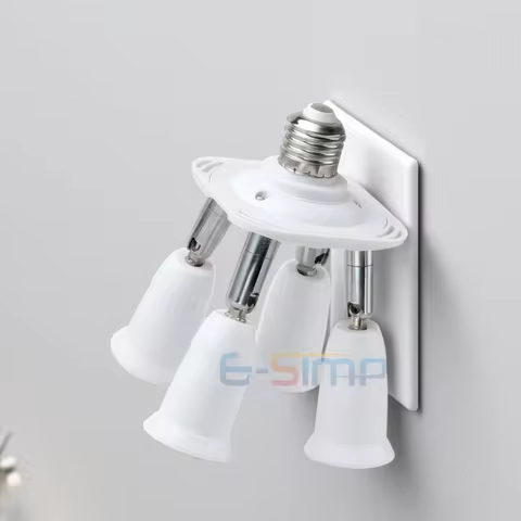 2pcs E26 E27 E39 E40 Gu10 Gu24 MR16 G5.3 G23 G24 G9 B22 BA15D BA15S LED CFL Lamp Holder Light Socket