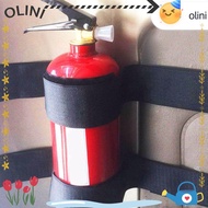 OLINI 5PCS Fire Extinguisher Holder Black Nylon Deduct Car Trunk Bag
