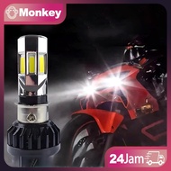 H4 H6 Motorcycle LED Light /6 Sides M02E Original with Warranty AC/DC 35 Watt LED MOTORCYCLE HEADLIG
