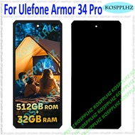 100% Tested For Ulefone Armor 34 Pro LCD Display Touch Screen Digitizer Assembly Replacement Part