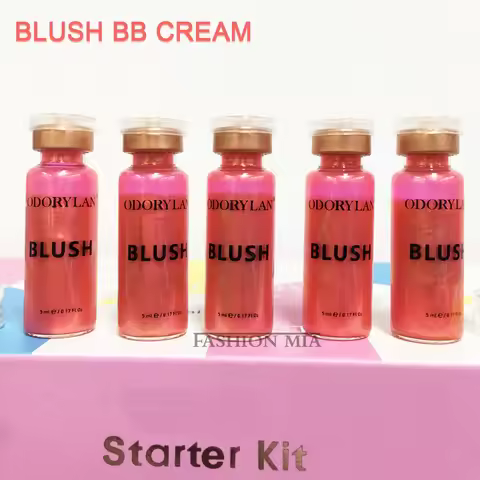 5ml Korea Blush BB Cream Permanent Makeup Foundation Ampoule Essence Kit Multi-purpose Natural Conce