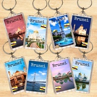 Brunei Gift Souvenir Keychain Door Gift Food Culture Festivities Travel Holiday Tourist Tourism