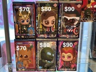 Hot Toys Cosbi CBX002 復仇者聯盟4 終局之戰 CBX005 - Marvel Studio Disney+ 盲盒確認款出售 紅女巫 飛隼 洛奇 樹人