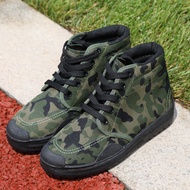 KY-D High-Top Liberation Shoes Men's Camouflage Training Military Training Shoes Women's High-Top Work Site Farmland Wor