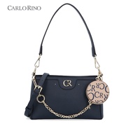 Carlo Rino Dark Blue Modular Shoulder Bag