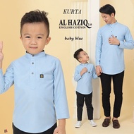 KURTA ALHAZIQ 2.0 SLIM FIT SET DEWASA -KANAK2-WARNA BABY BLUE/EXCLUSIVE/RAYA2022/C0TT0N