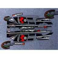Sticker sticker yamaha fiz r striping f1zr fiz r f1zr f1z r movistar black