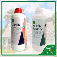 SONS21 New House Cleaning Value Pack - Cement Remover & Multipurpose Cleaner (1L)