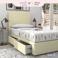 mooZzz | Multi Combo Divan / 3FT Single Size Bed Frame / Open Divan / Box Divan / Drawer Divan / Storage Bed Frane / Space Savvy / 5 Headboard Designs / 5 Colours