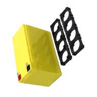 Convenient ABS Battery Cover with 32650/32700 Four Link Mount Handy ABS Battery Holder Compact Batte