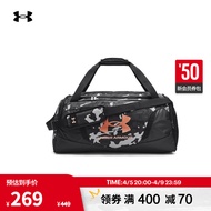 安德玛（UNDERARMOUR）Undeniable 5.0男女同款情侣训练运动中号旅行包1369223 黑色006 均码