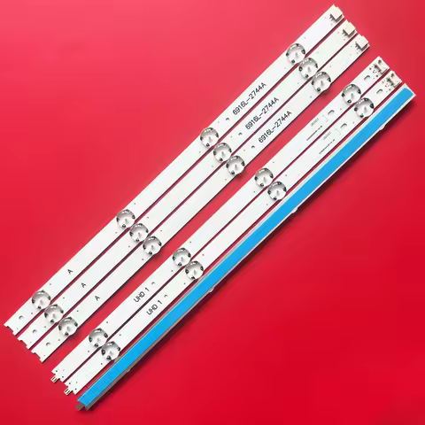 1/5sets LED backlight 8LEDs for 43" 6916L-2744A 6916L-2743A V16.5 ART3 43UH603V 43lh5700 TV 43VH6100
