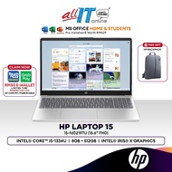 HP Laptop 15-fd0217/18/19TU 15.6" FHD Laptop (Intel® Core™ i5-1334U | 8GB | 512GB SSD | Intel® Iris®