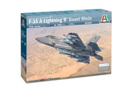 1/72 ITALERI 1464 F-35A Lightning II Beast Mode Fighter Jet Model Kit