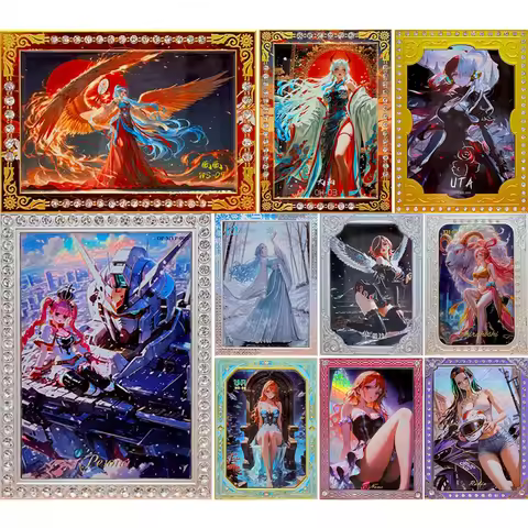 Anime One Piece Metal Cards Robin Perona Nami Yamato Vivi Reiju Uta Collection Cards Christmas Birth