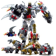 Black Mamba Transformable Robot 5in1 KO Oversized Power of Prime Dinobot Volcanicus BMB Dinosaur TB-