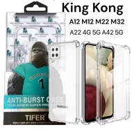 เคสใส คิงคอง For เคส Samsung A12 M12 M22 M32 A42 A22 4G A22 5G A02 M02 A6Plus J6Plus J8 Case Kingkon