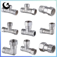 [FIREFLY1] Stainless Steel T Adapter G1/ 2" T-Valve Diverter Valve Three Way Device Hole For Bath Bi