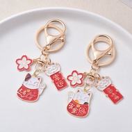 GANTUNGAN LUCKY CAT KEYCHAIN - BAG KEYCHAIN - KEYCHAIN