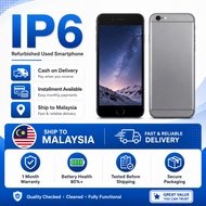 iPhone 6 IP6 Refurbished Used Smartphone 16GB 32GB 64GB 128GB Second Hand Phone Malaysia COD Install