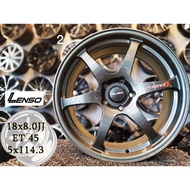 Lenso Project D 18x8.0JJ 5x114.3 Grey（2）