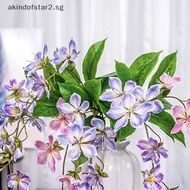 # NEW # Jasmine Artificial Hanging Flowers Decorative Balcony Art Artificial Silk Flowers Like Real Hanging Decoration For Wedding .