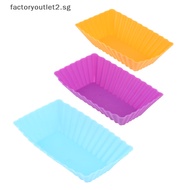factoryoutlet2.sg Silicone Reusable Cake Mold Jelly Baking Mould Cupcake Maker Kitchen Pastry Tool Hot