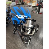 รอกสปินนิ่ง Okuma ALTERA สีดำ ดีไซน์สปอร์ต เล็ก ลื่น เบรคหนัก ทนน้ำทะเล