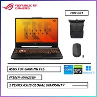 Asus TUF F15 FX506H-MHN224W 15.6" FHD 144Hz Gaming Laptop Black ( I5-11400H, 8GB, 512GB SSD, RTX 3060 6GB, W11 )