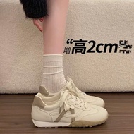 Sneaker Sports Shoes Women's School Shoes 2cm High Sole Foot-hugging Form Personality Fashion G001 -